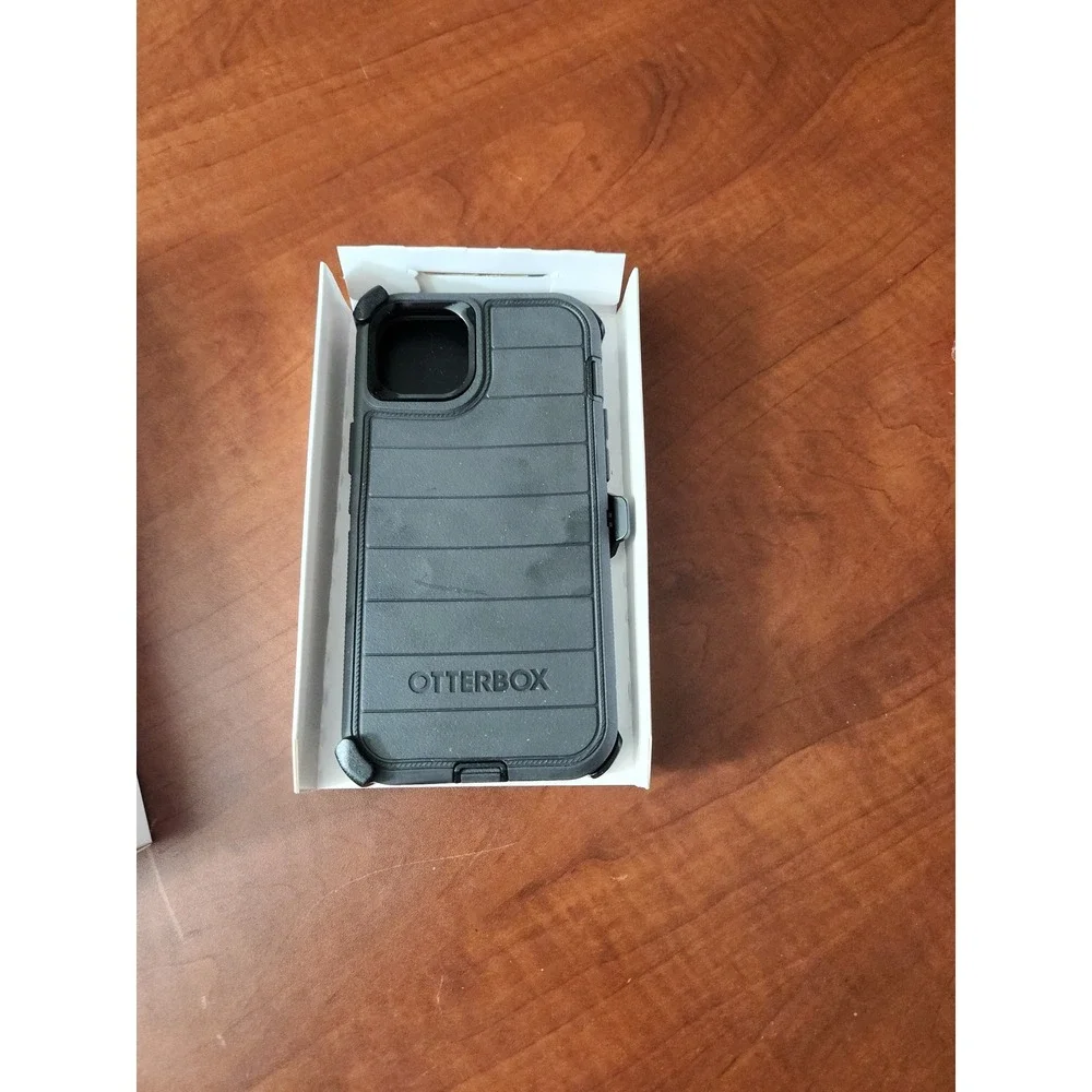 OtterBox Defender Pro iPhone 14 Pro Max Case Black Rugged Holster 77-88667